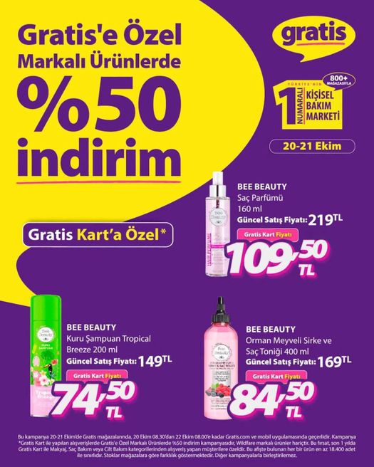 20 Ekim Gratis Kataloğu 2026 Sayfa 2