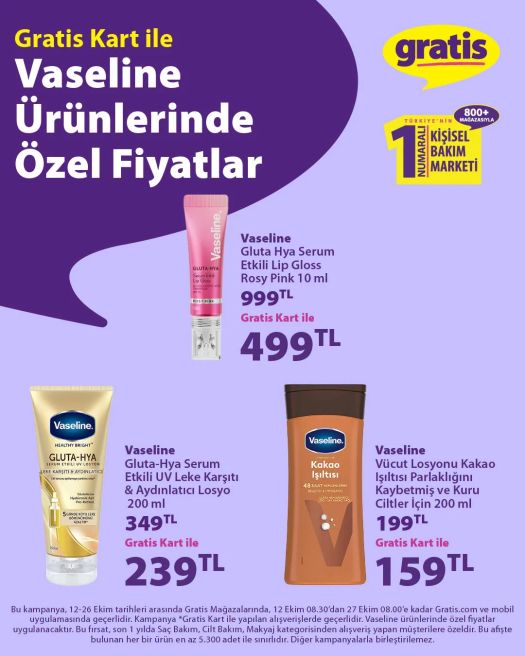 12 Ekim Gratis Kataloğu 2026 Sayfa 1