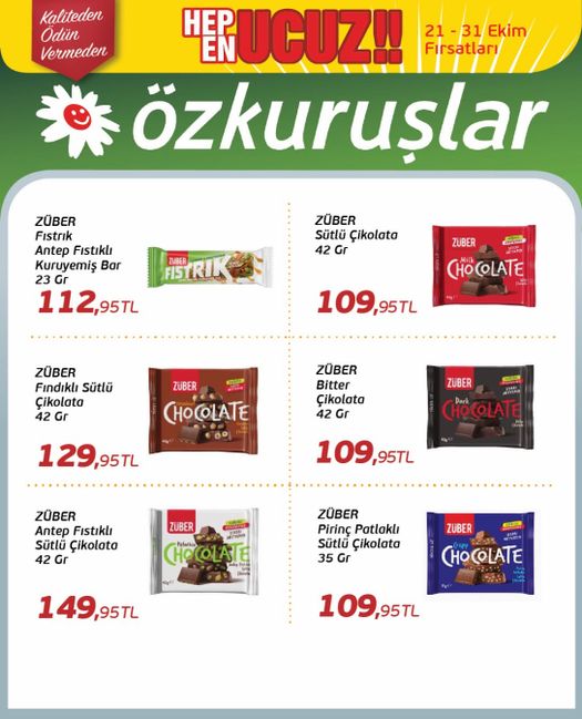 21 Ekim Ozkuruslar Kataloğu 2026 Sayfa 1