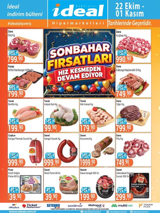 22 Ekim Ideal Kataloğu 2026 Sayfa 1