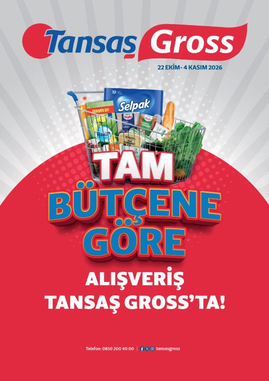 22 Ekim Tansaş Gross Kataloğu 2026 Sayfa 1