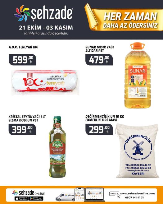 21 Ekim Şehzade Online Kataloğu 2026 Sayfa 1