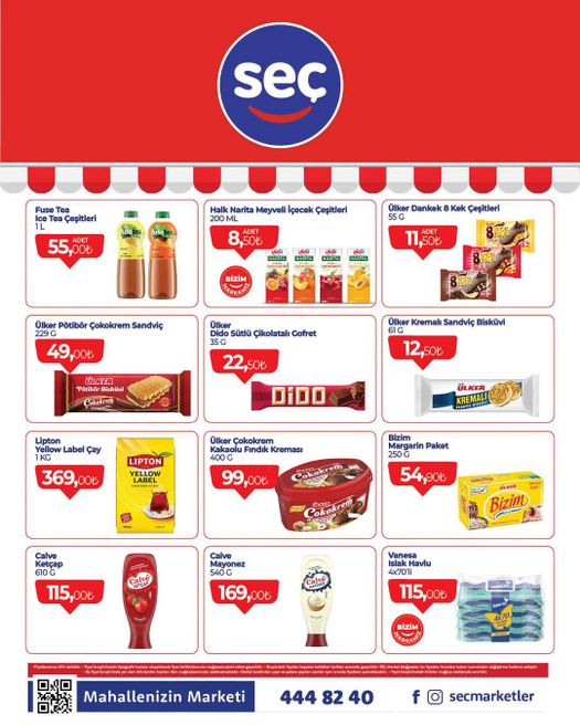 22 Ekim Secmarket Kataloğu 2026 Sayfa 1