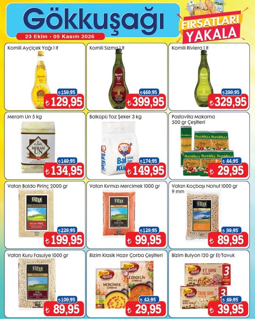 23 Ekim Gokkusagimarket Kataloğu 2026 Sayfa 3