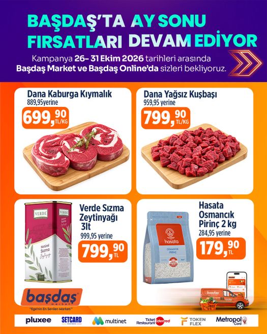 26 Ekim Basdasmarket Kataloğu 2026 Sayfa 1