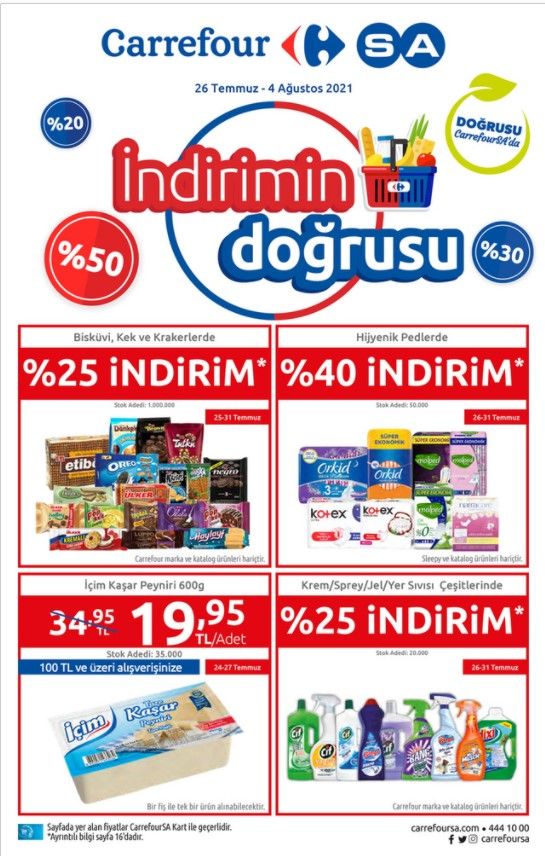 Carrefoursa 26 Temmuz 4 Agustos Brosuru