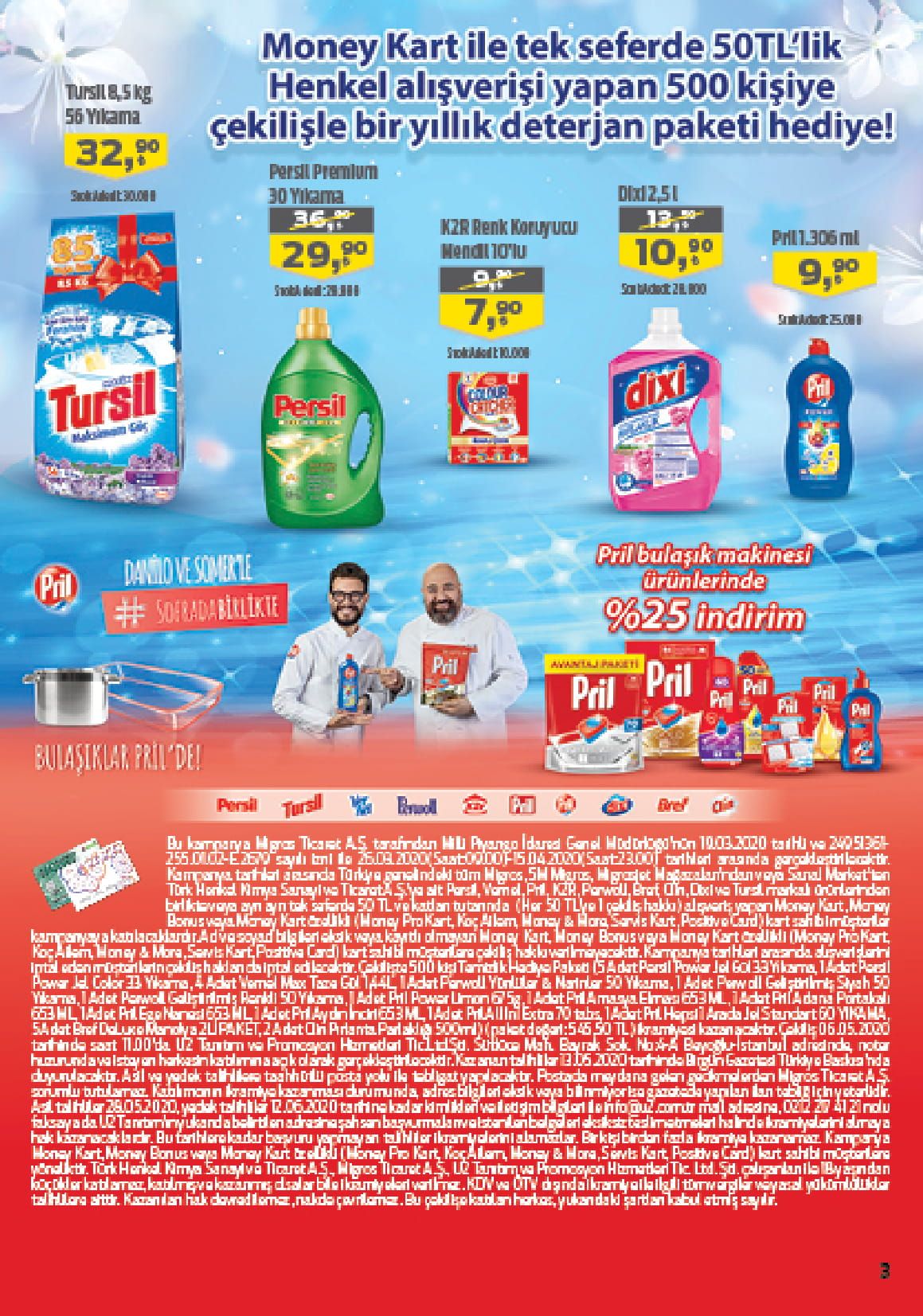 Migros 25 Mart 15 Nisan Broşürü