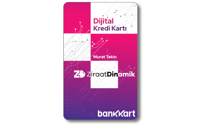 Ziraat Dinamik - Dijital Kredi Kartı