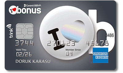 Garanti BBVA - Bonus American Express