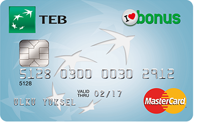 TEB - Türk Ekonomi Bankası - TEB Bonus Card
