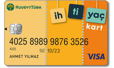 Kuveyt Türk - İhtiyaç Kart