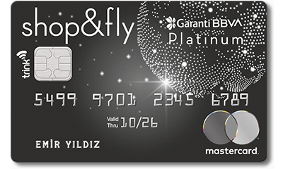Garanti BBVA - Shop&Fly Platinum