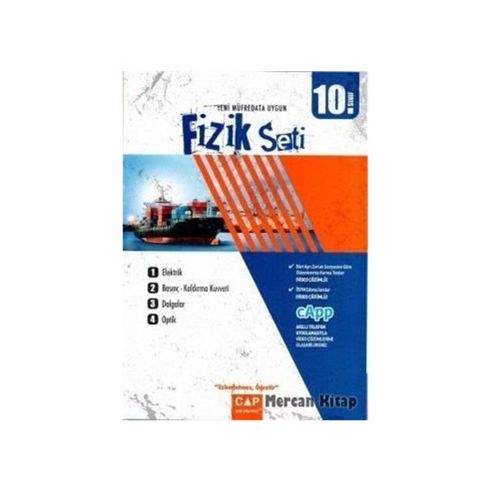 10. Sınıf Fizik Seti Çap Yayınları Fiyatları