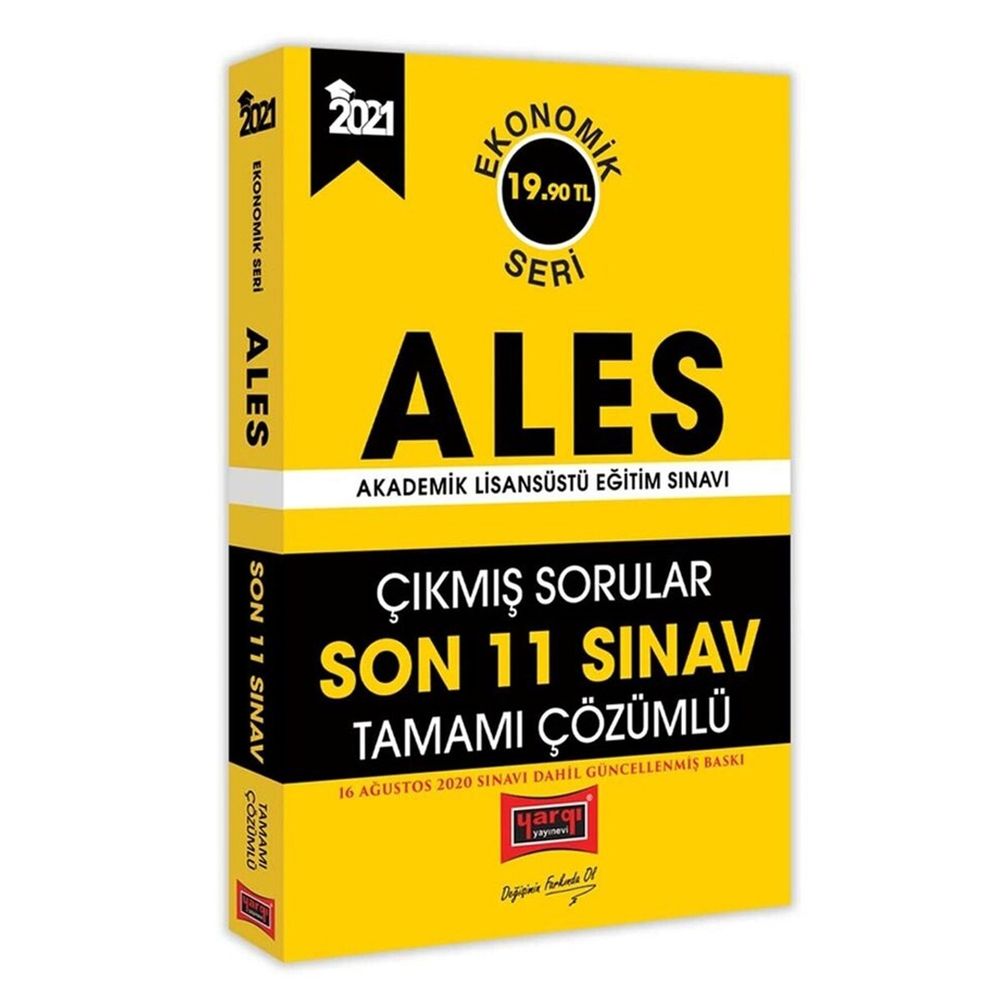 2021 Ales Son 11 Sinav Tamami Cozumlu Cikmis Sorular Ekonomik Seri Yargi Yayinlari Fiyatlari