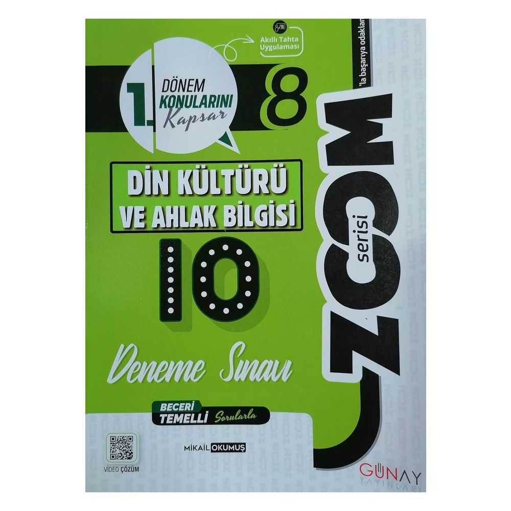 2023 Özel LGS 8.Sınıf Din Kültürü ve Ahlak Bilgisi 1. Dönem Zoom