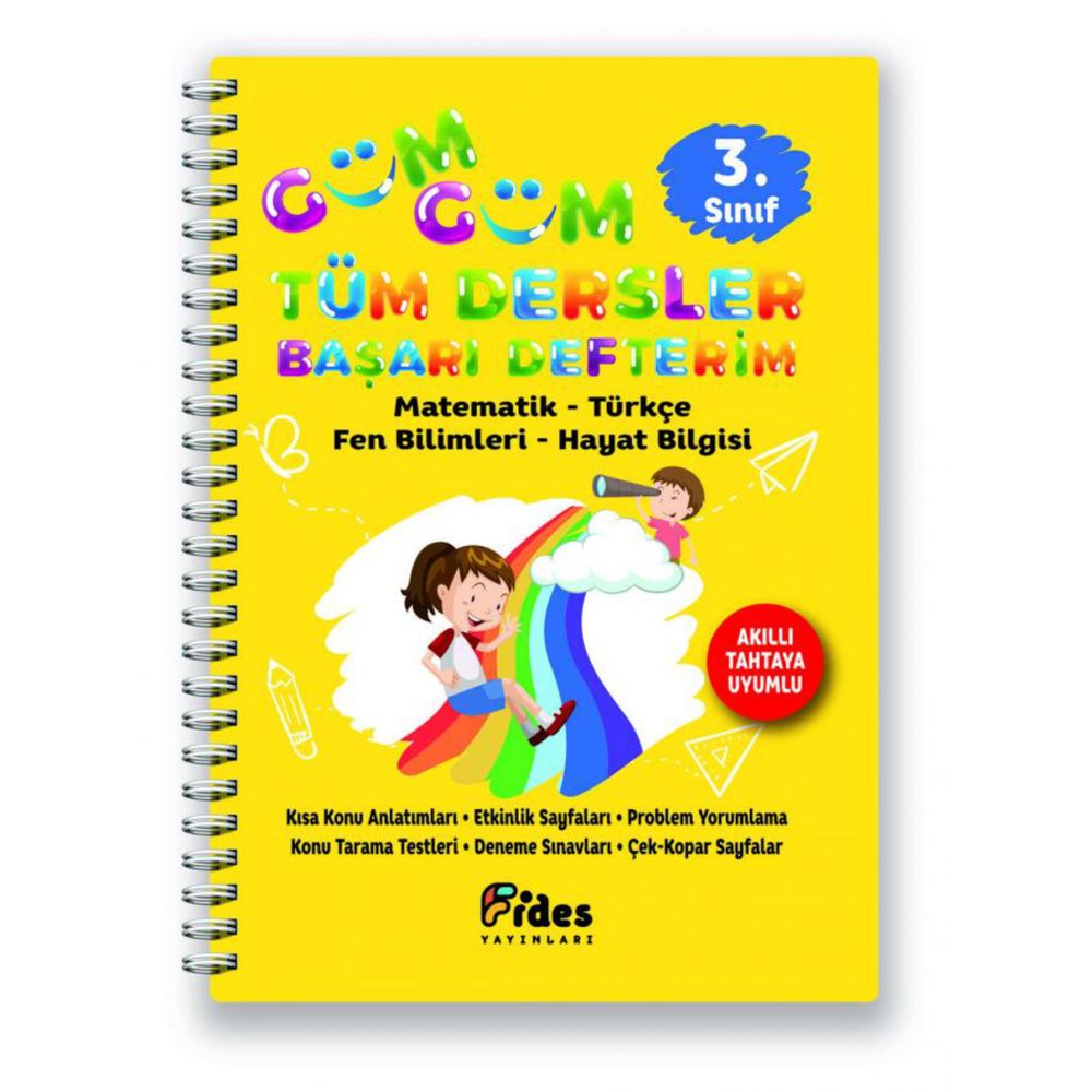 3 Sinif Tum Dersler Gum Gum Basari Defterim Fides Yayinlari Fiyatlari