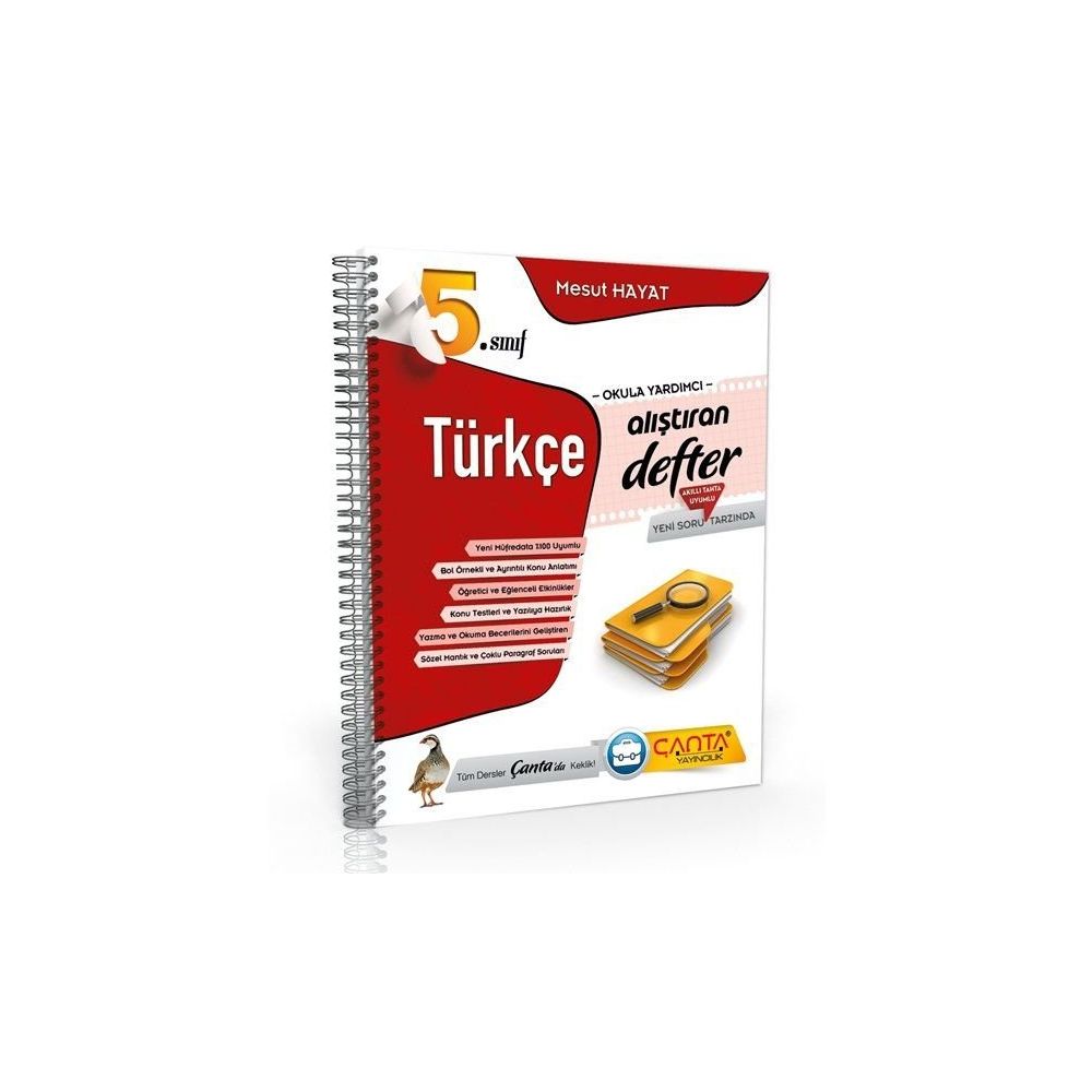 5 Sinif Turkce Alistiran Defter Canta Yayinlari Fiyatlari