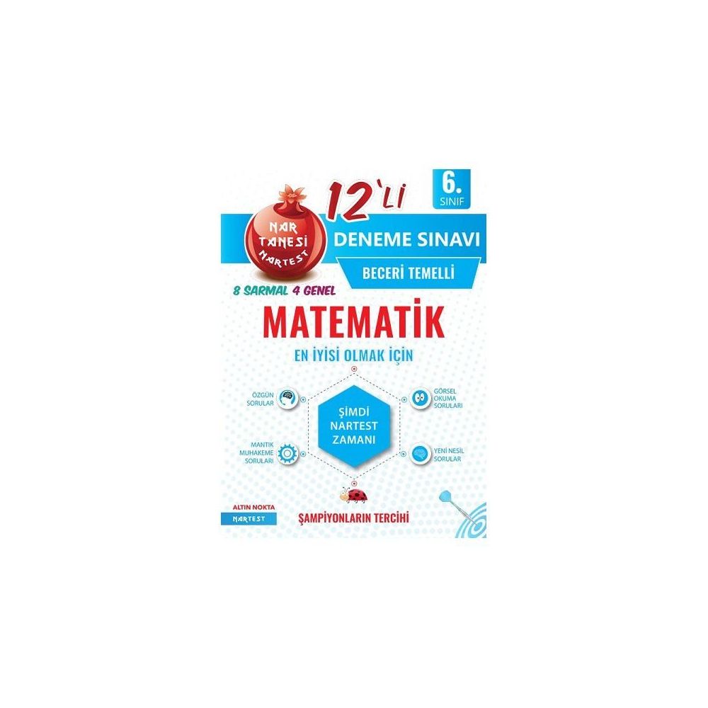 6 Sinif Matematik Mavi Soru Bankasi Nartest Yayinlari Fiyatlari