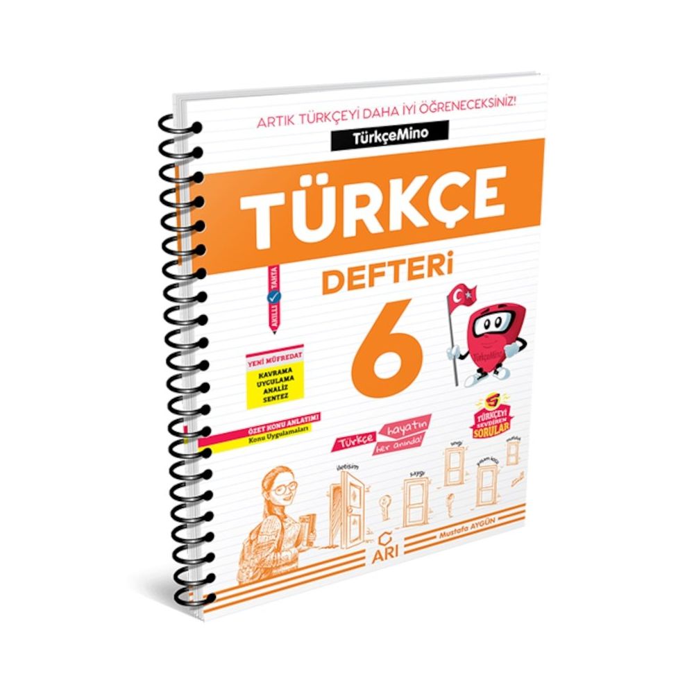 6 Sinif Turkcemino Turkce Defteri Ari Yayinlari Fiyatlari