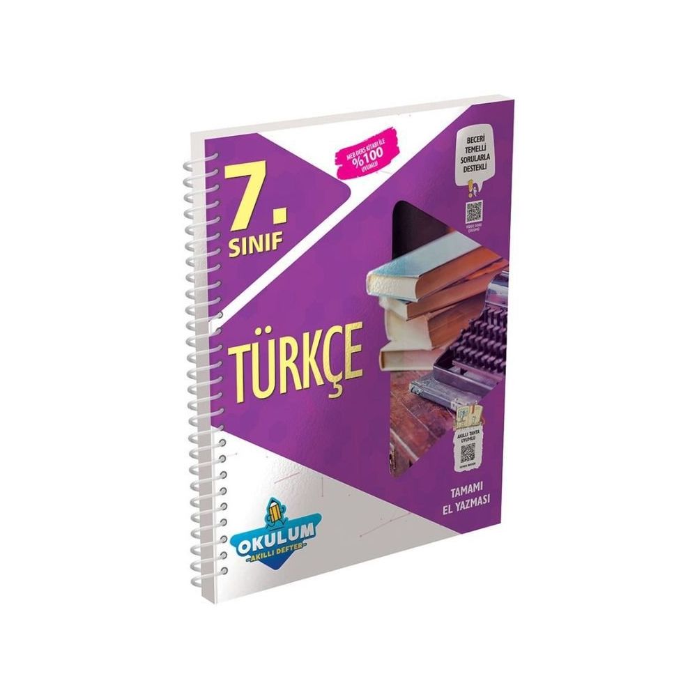 7 Sinif Turkce Okulum Akilli Defteri Murat Yayinlari Fiyatlari