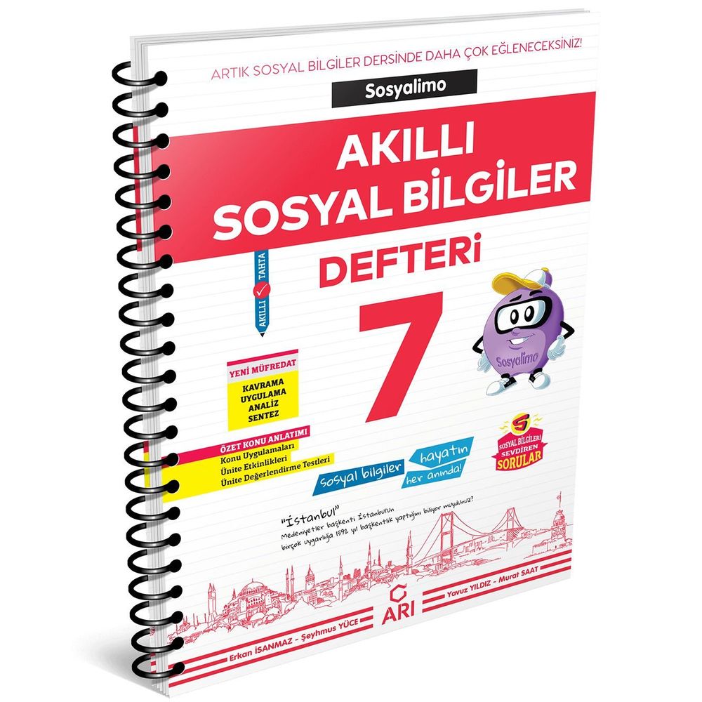 7 Sinif Sosyalimo Akilli Sosyal Bilgiler Defteri Ari Yayincilik Fiyatlari
