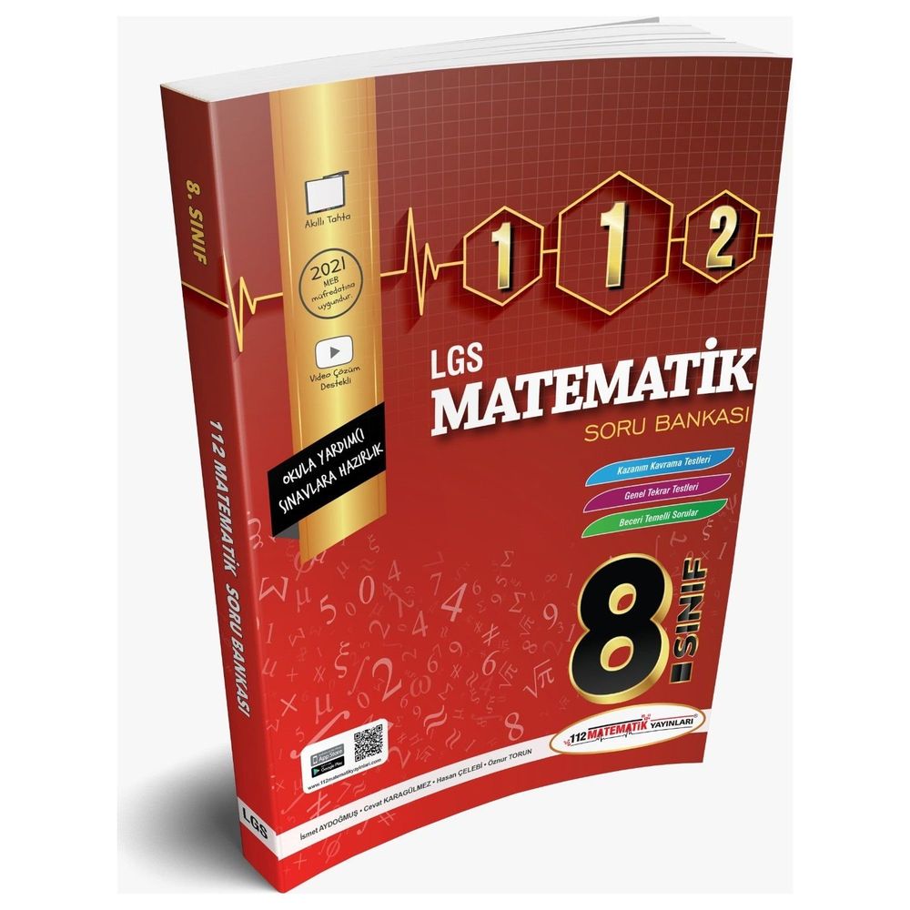 112 Matematik 8. Sınıf LGS Matematik Yüksek Tansiyon Soru Bankası