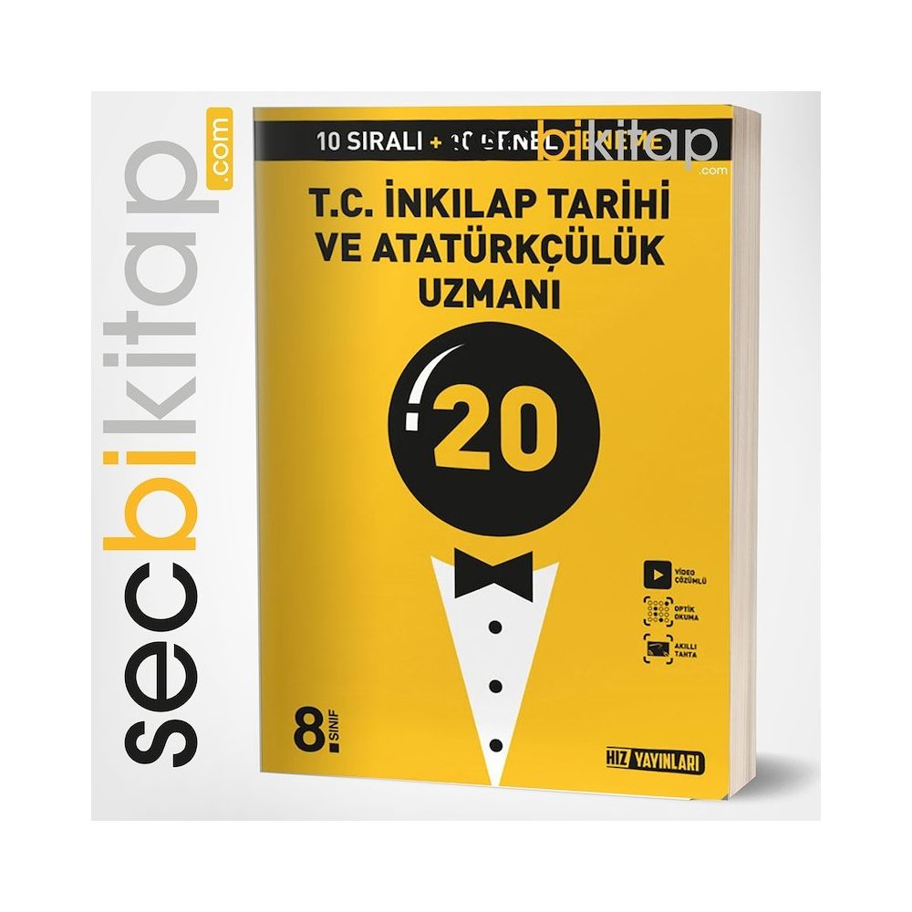 8. Sınıf LGS T.C. İnkılap Tarihi Ve Atatürkçülük Uzmanı 20 Deneme
