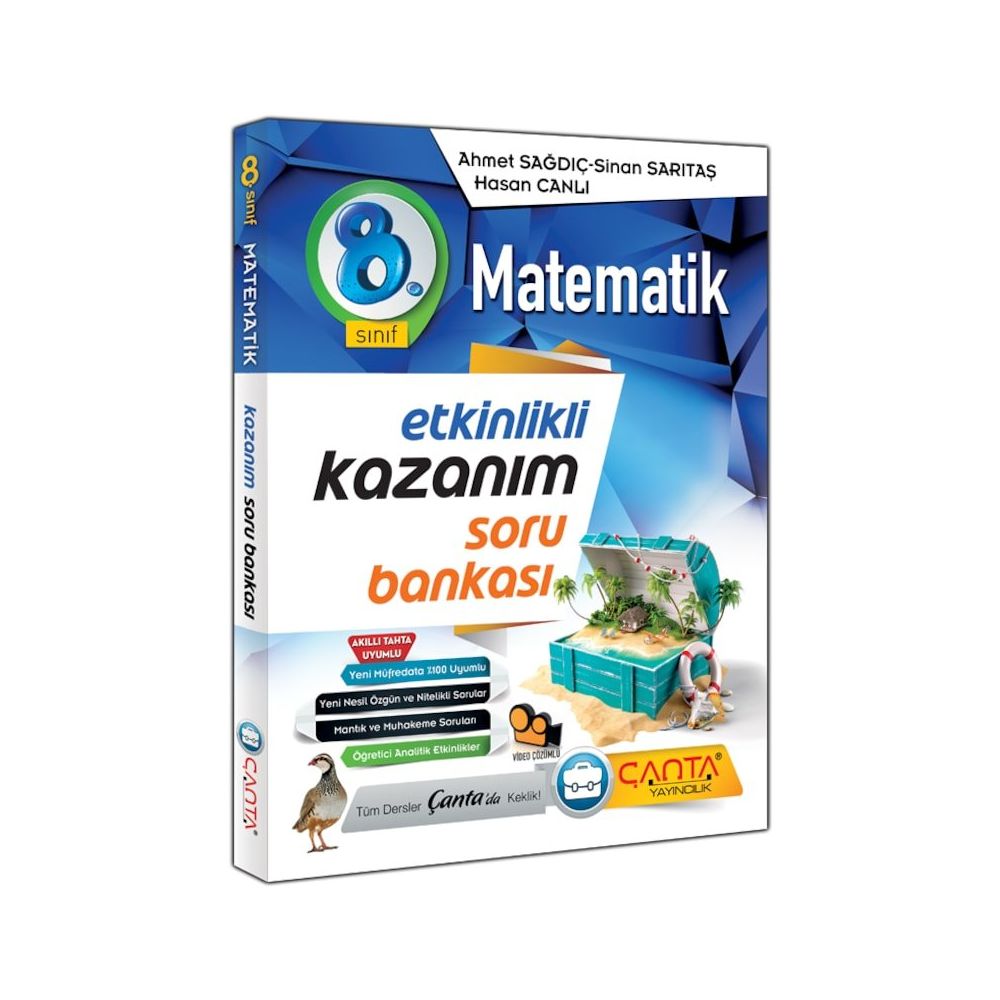 8 Sinif Matematik Etkinlikli Kazanim Soru Bankasi Canta Yayinlari Fiyatlari