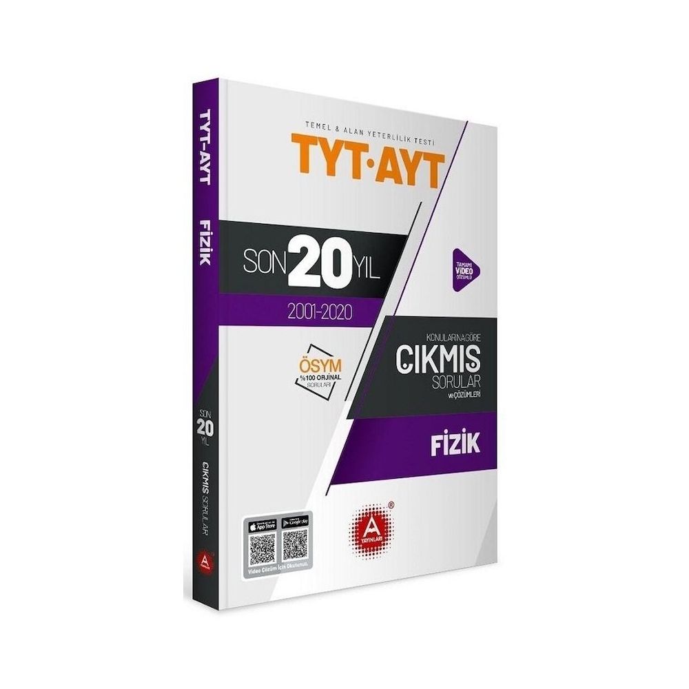 A Yayinlari Tyt Ayt Fizik Son 20 Yil Konu Konu Cikmis Sorular A Yayinlari Komisyon Fiyatlari