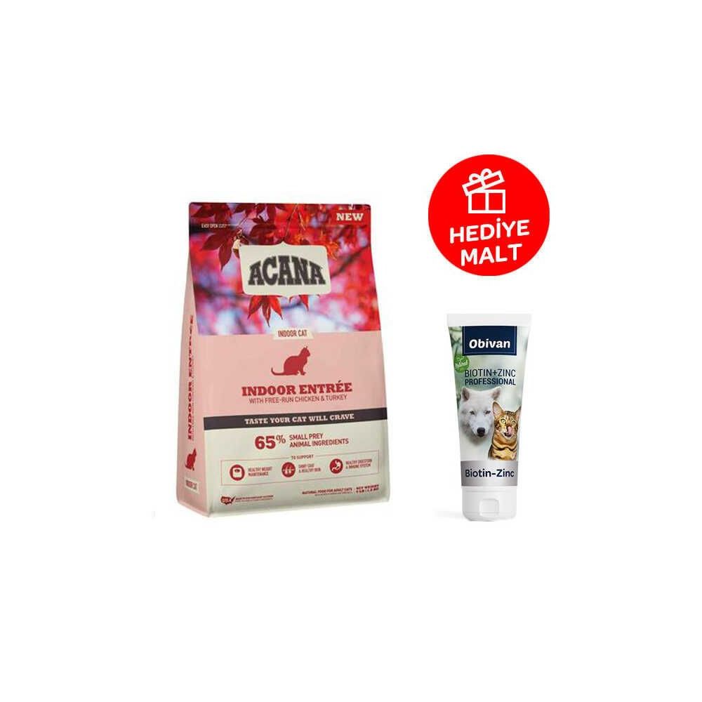 Acana 1 8 Kg Indoor Entree Hairball Control Tavuklu Ve Hindili Kisirlastirilmis Kedi Mamasi Fiyatlari