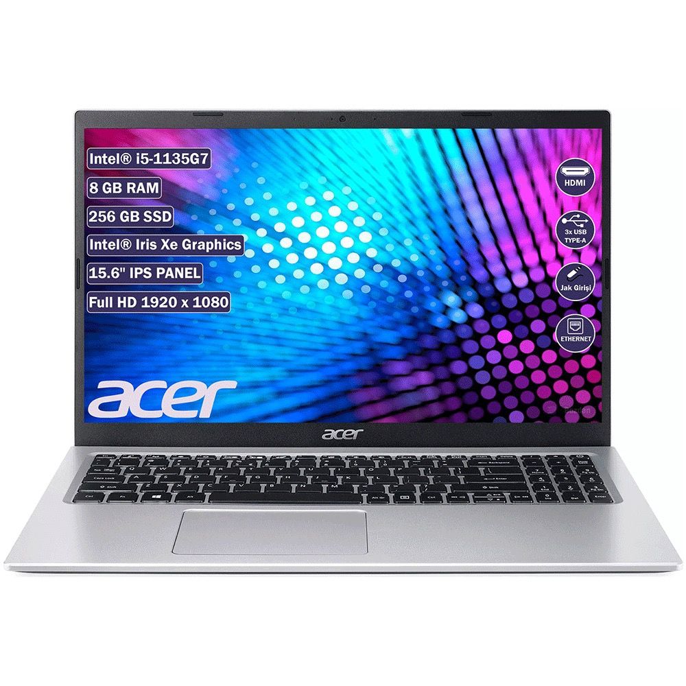 Acer Aspire 3 A315-58 NX.ADDEY.004 i5-1135G7 8 GB Ram 256 GB SSD