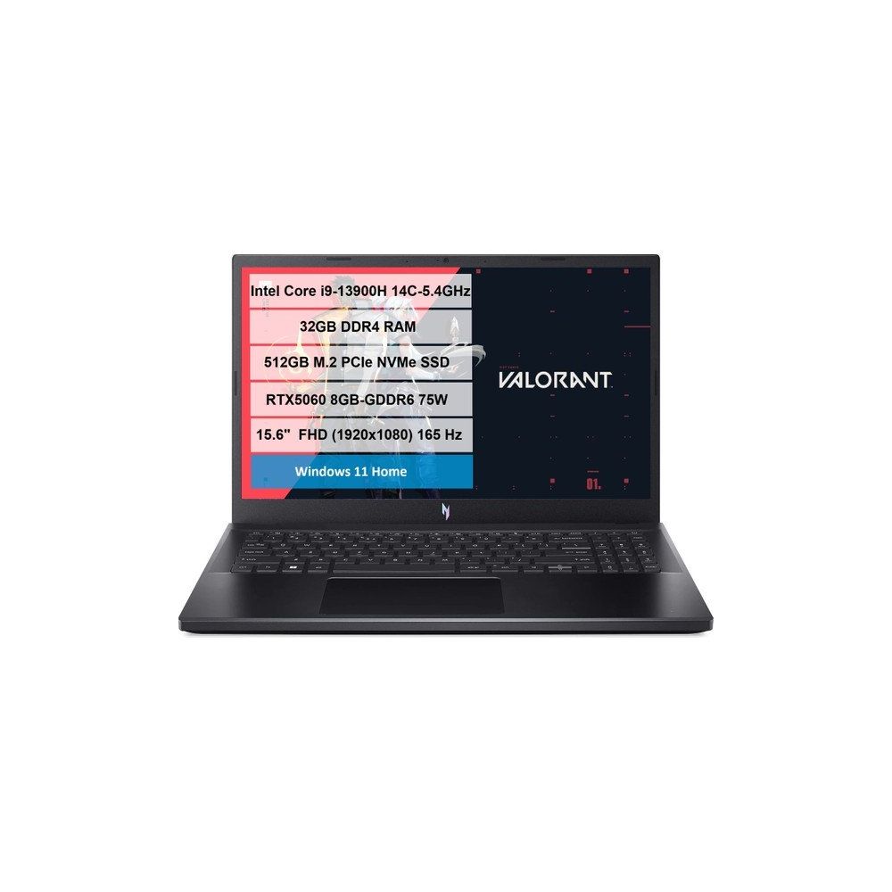 Acer Nitro ANV15-52-91EQ NH.QZAEY.004-32 i9-13900H 32GB RAM 512GB SSD RTX 5060 Windows 11 Home 15.6 inç Oyun Bilgisayarı