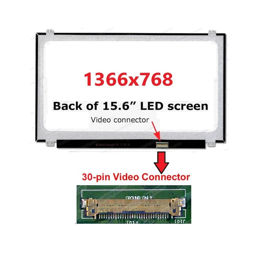 Écran LCD LED 15.6 Pouces Pour Acer Aspire N16C1 - Dalle Neuve, Garantie 1 An