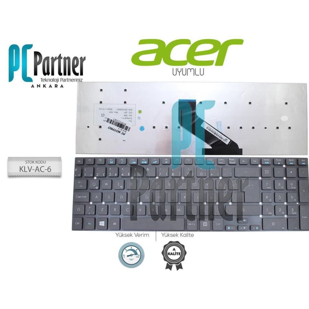 Acer Q5WV1 Siyah Klavye Fiyatları