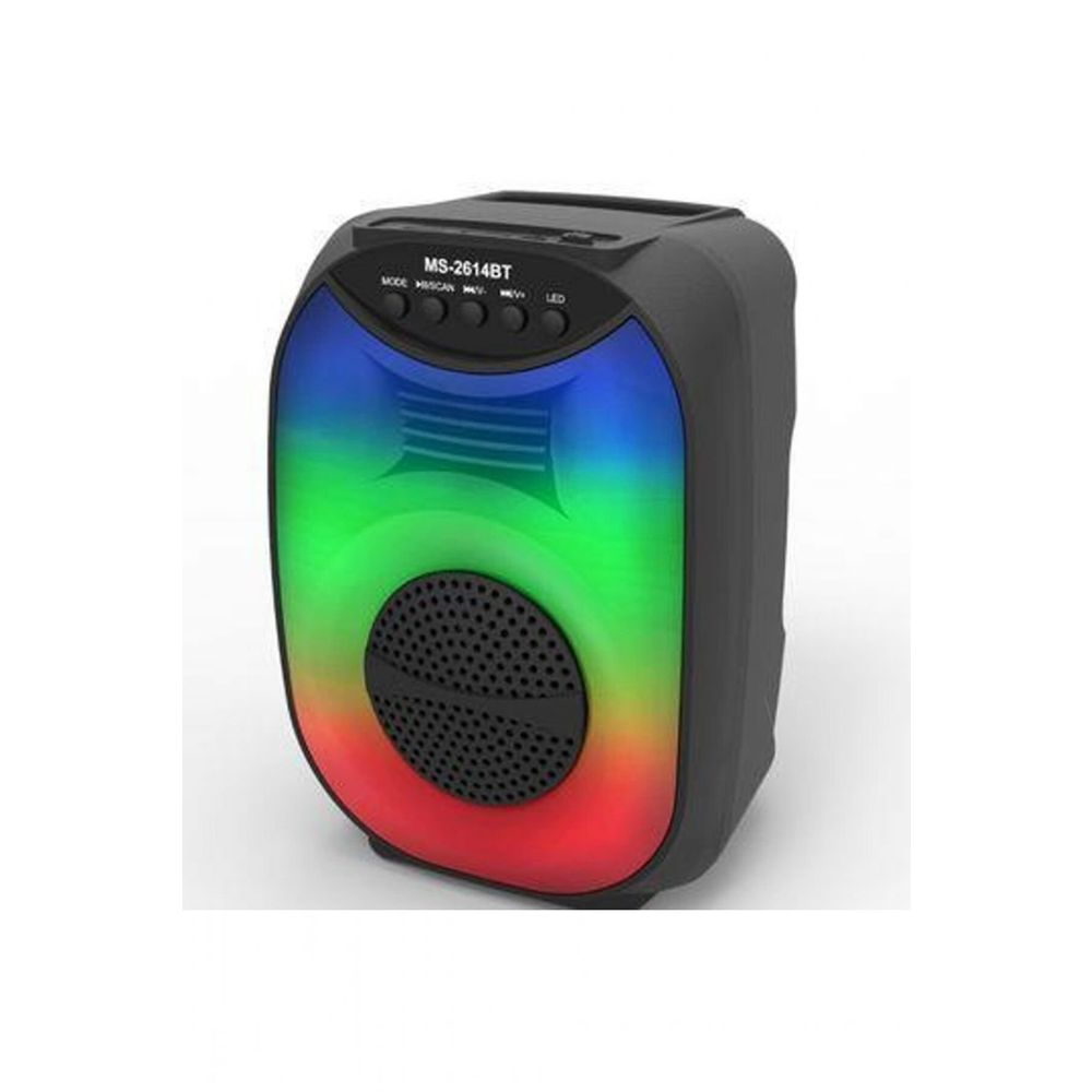 ACL MS-2614BT Usb Tf Kart Fm Radio Led Işıklı 1500 Mah 8 W Bluetooth Hoparlör