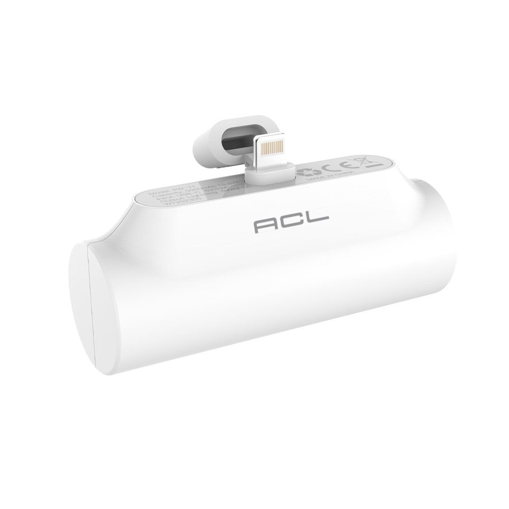 ACL PW-71 5.000 mAh Lightning Girişli Mini Taşınabilir Şarj Aleti Powerbank