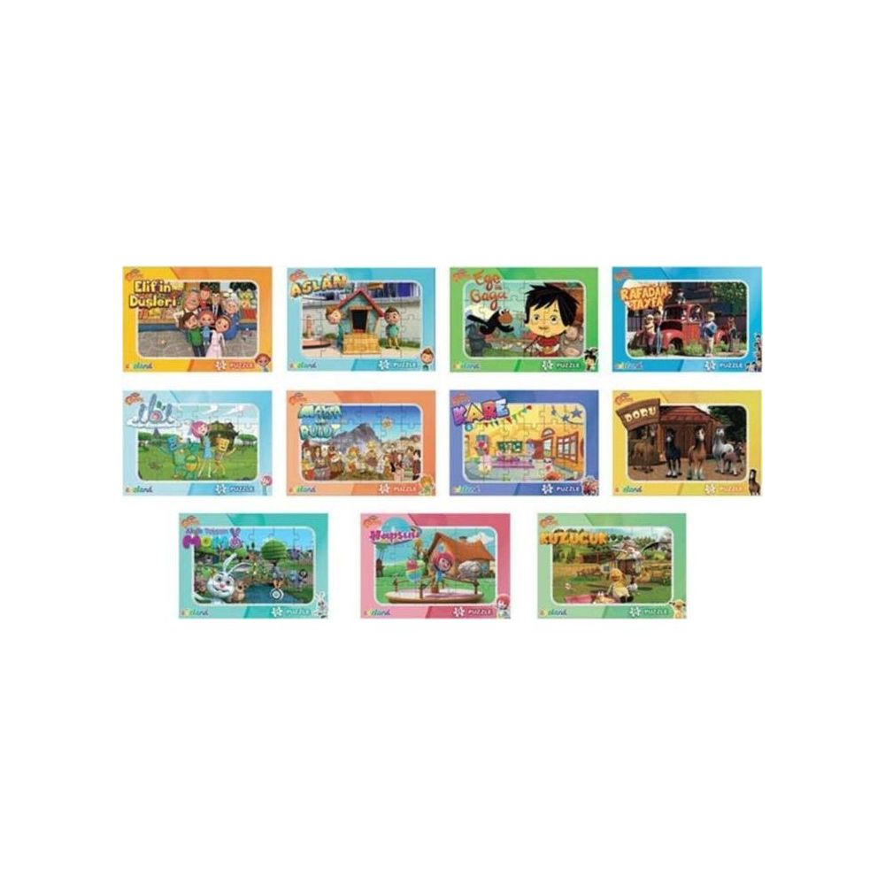 Adeland 3000104 Frame Trt Çocuk 24 Parça Puzzle Fiyatları