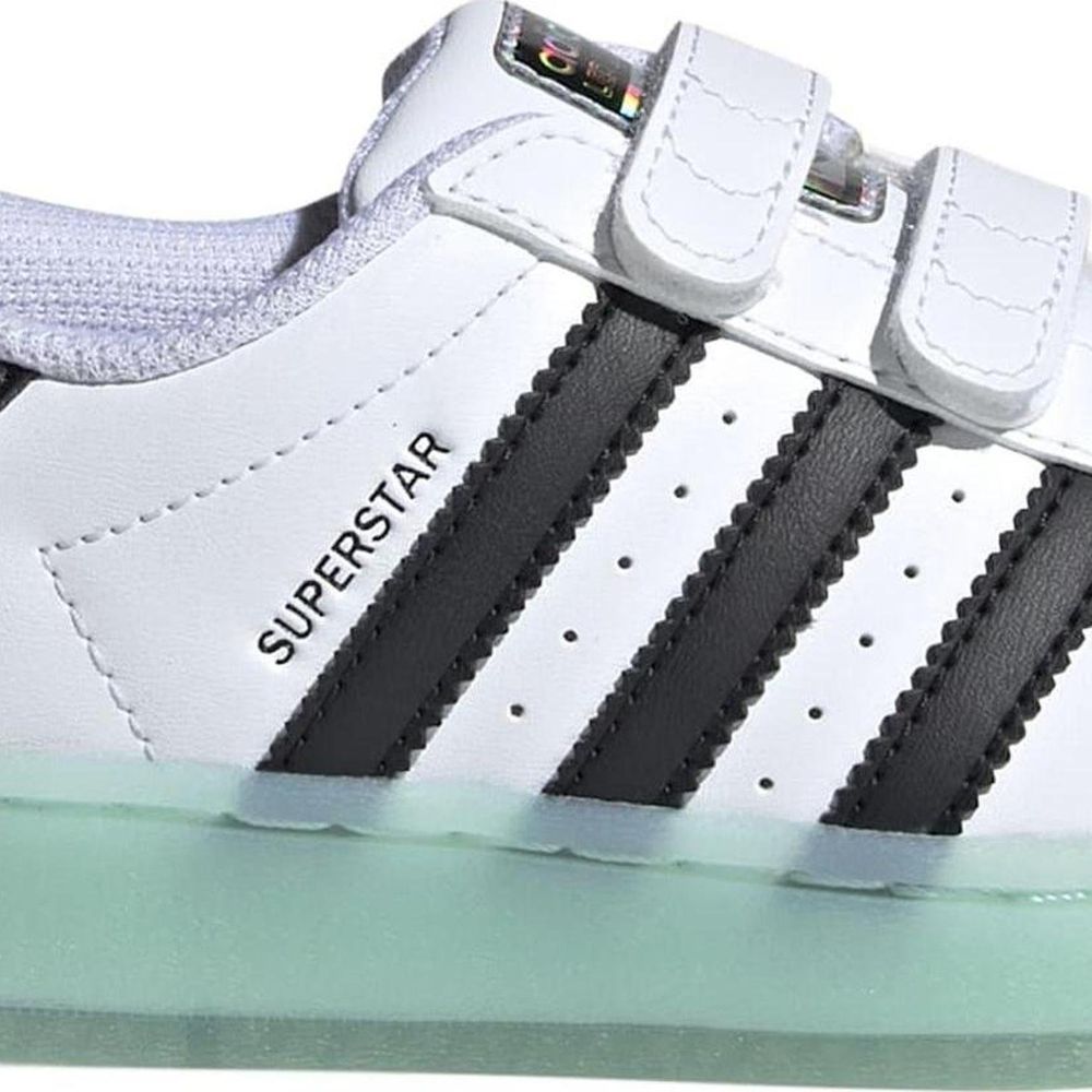 Adidas IG7005-B Superstar Led Light Beyaz Bebek Spor Ayakkabı
