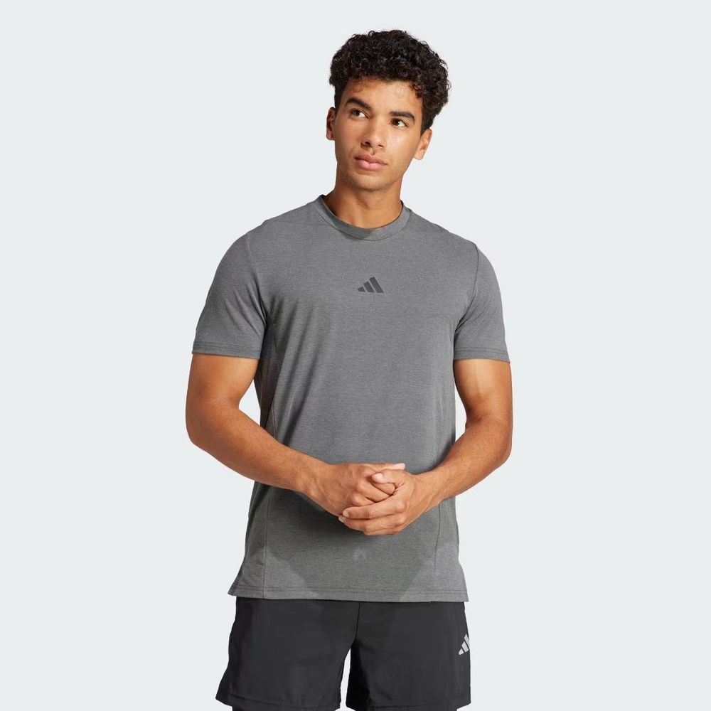 Adidas IS3809 Gri Designed For Training Erkek T-shirt Fiyatları