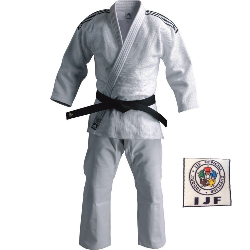 Adidas J930 Beyaz Unisex Judo Elbisesi
