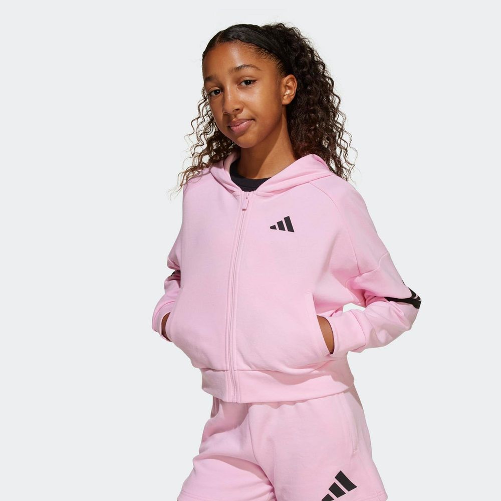 Adidas JD1300 Pembe Future İcons Kız Çocuk Ceket Fiyatları