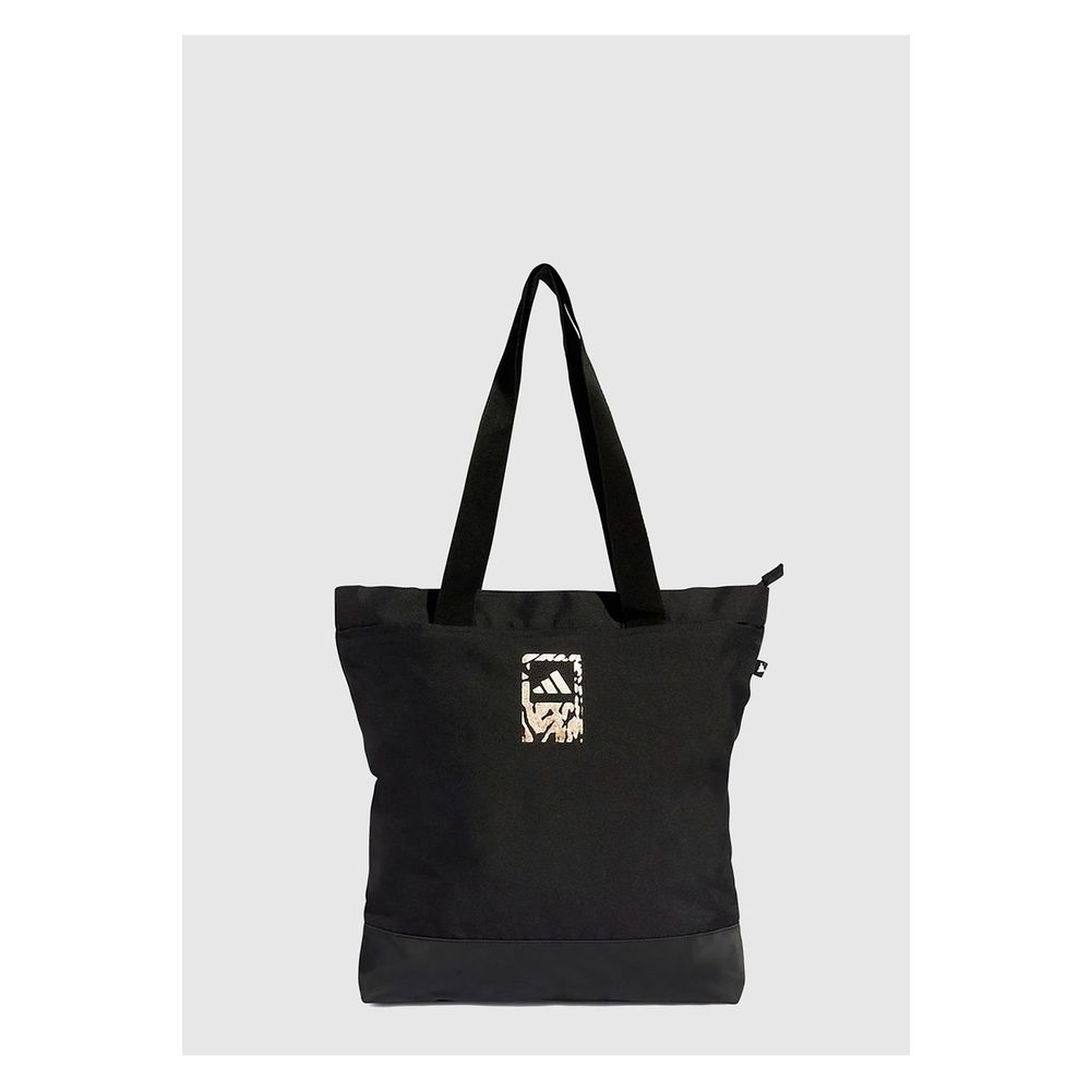 Adidas JH3415 Tote With Golden Print Kadın Siyah Omuz Çantası