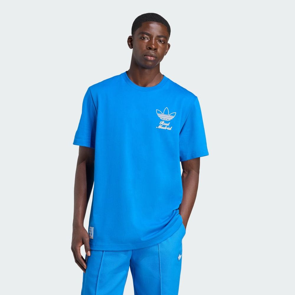 Adidas JM2123 Real Madrid Terrace Icons Graphic Erkek T-Shirt