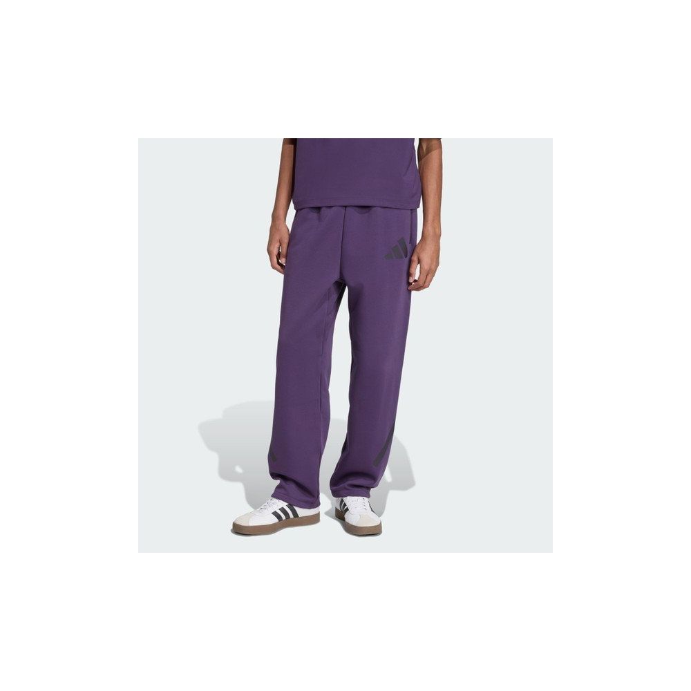 Adidas JW4778 Z.N.E. Open-Hem Mor Günlük Stil Erkek Eşofman Altı