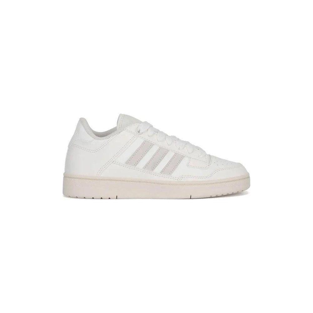 しろ Adidas Rapid Court Low W JP5249 Kırık Beyaz Kadın Spor Ayakkabısı