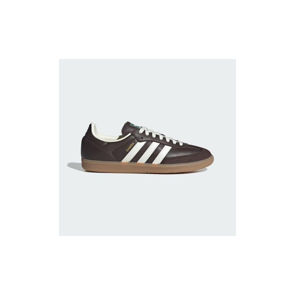 adidas gazelle silver green womens Adidas Women's Samba OG Cardboard / Chalk White / Brown Desert Low Top  Sneakers main image 1