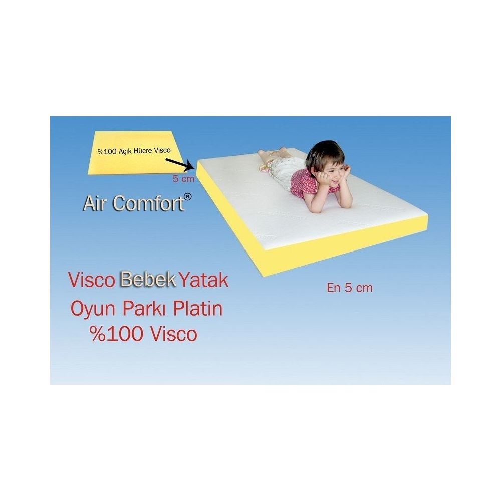 Air Comfort Visco Platin 60 X 110 Cm Bebek Oyun Parki Yatak Fiyatlari