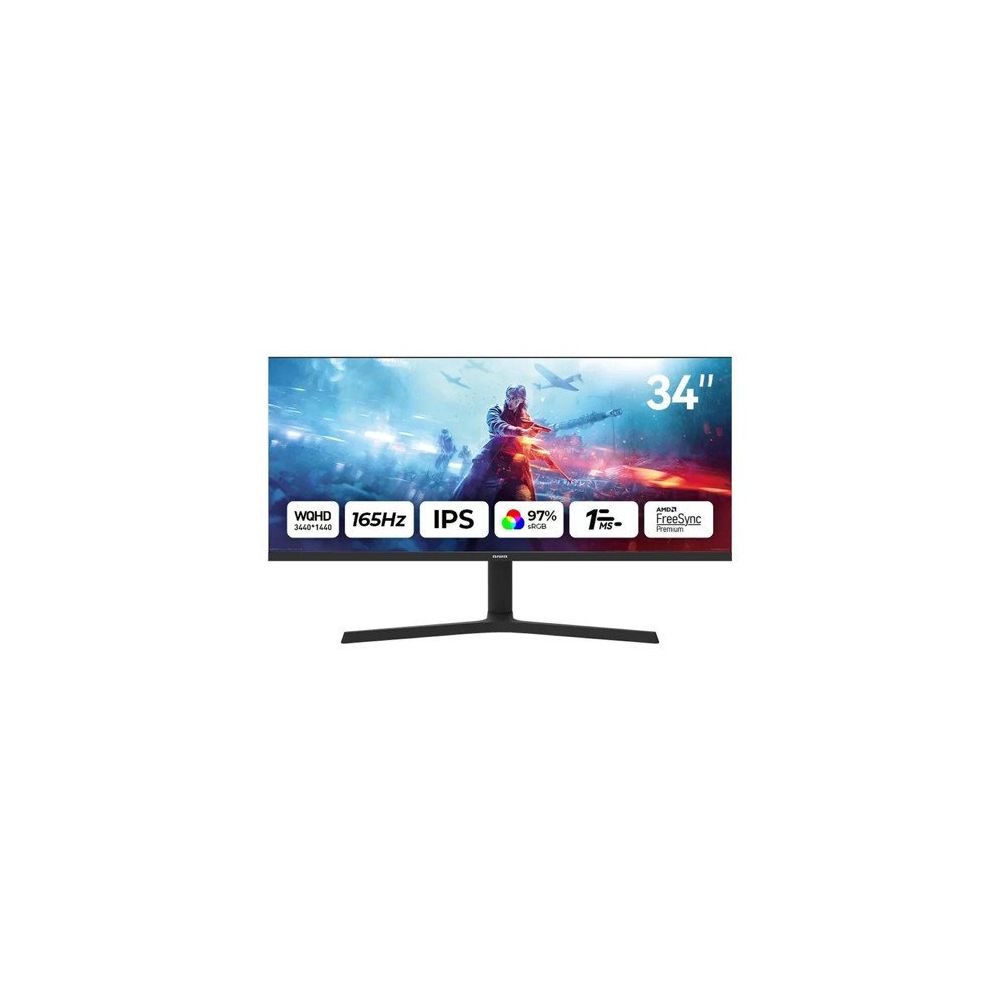 Aiwa MP3424-Y 34 inç 165Hz 1ms 4K Curved Monitör