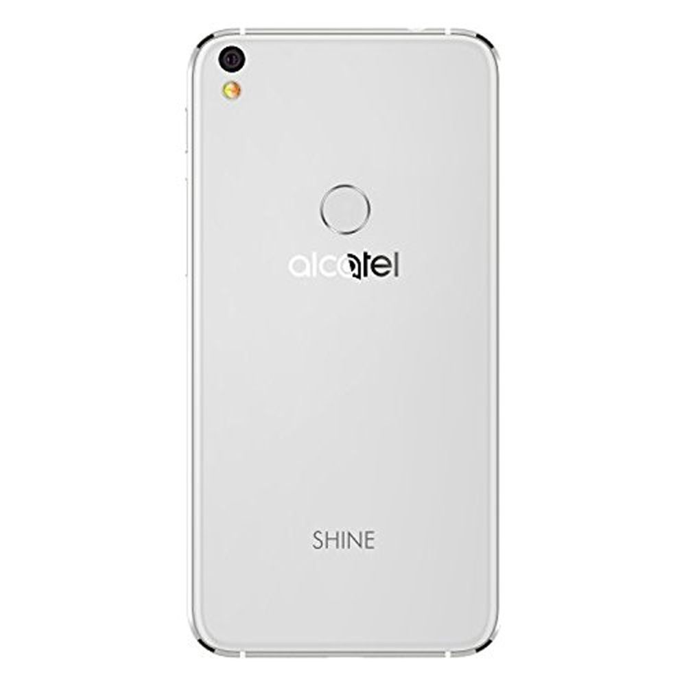 au 本体 ALCATEL SHINE LITE 16GB 343G5 ホワイト Alcatel Shine Lite 16 GB 5.0 İnç Çift Hatlı 13 MP Akıllı Cep