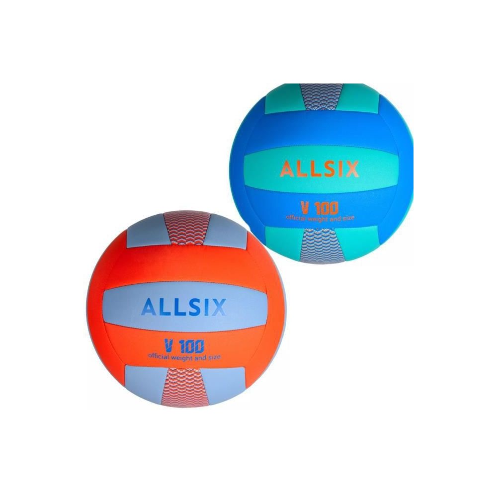 Allsix V100 Mavi Turuncu Voleybol Topu Fiyatlari